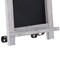 Flash Furniture Whitewash Magnetic Table/Hanging Chalkboards, 10PK 10-HFKHD-GDIS-CRE8-022315-GG - alternate 2